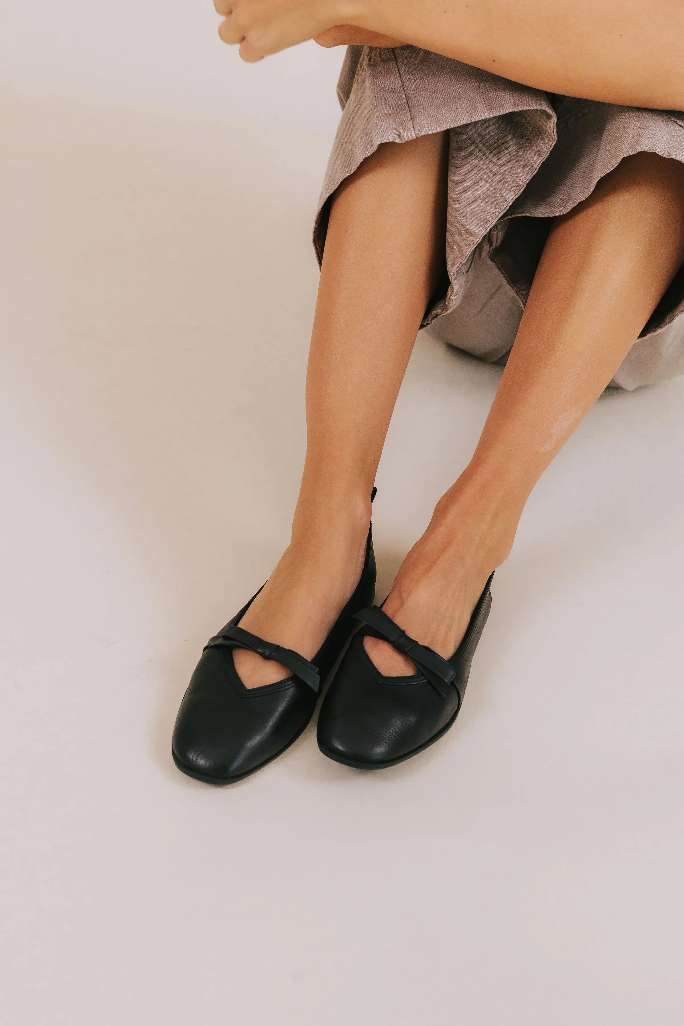 Good Shoes For Flat Foot FREE PEOPLE - Mania Bow Flat