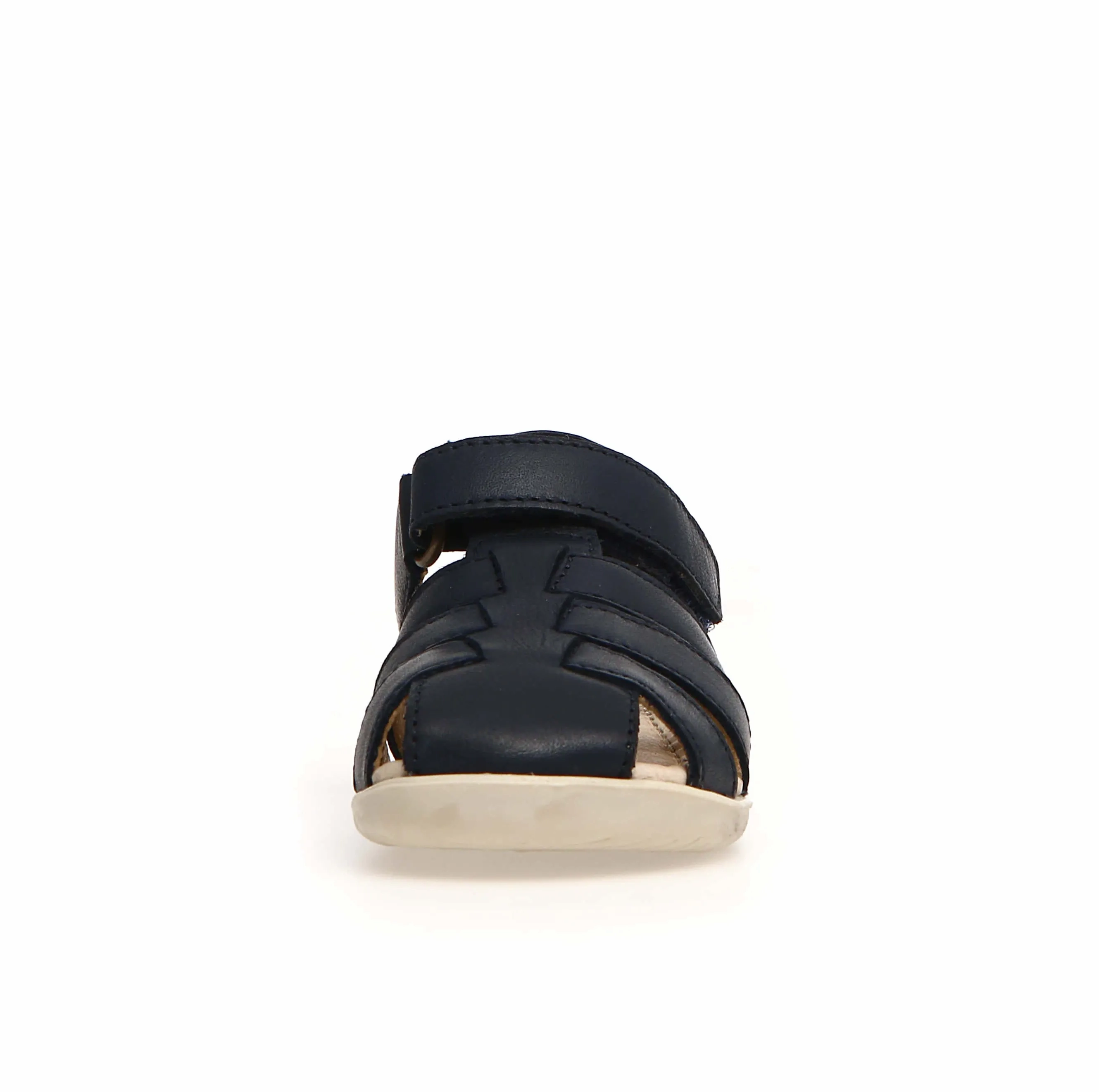 Women Flat Office Shoes Naturino Squist Boy's and Girl's Sandals - Bone Navy