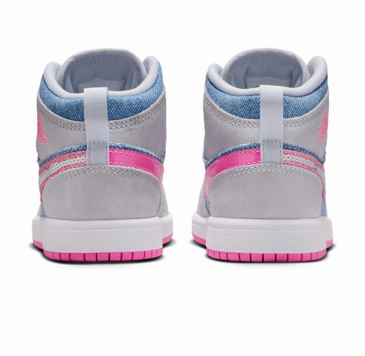 Pink Barbie Denim Baby Toddler Preschool Swarovski Jordan 1 Mid Latest Asics Running Shoes 2020