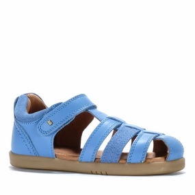 Sandals For Comfort Walking Bobux Kid  Roam Azure Blue