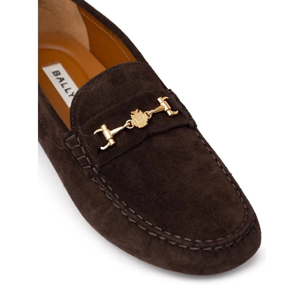 Tan Leather Loafers Bally Brown Leather Moccassin