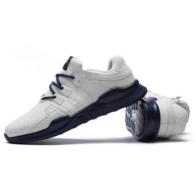 OUTAD 2018 Men Running Sneakers Breathable Mesh Upper Comfortable Light Running Shoes Anti-skid Sole Outdoor Sport Shoes