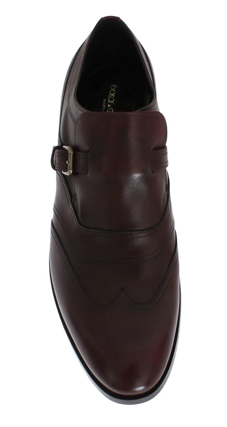 Bordeaux Leather Wingtip Loafers Loafers History