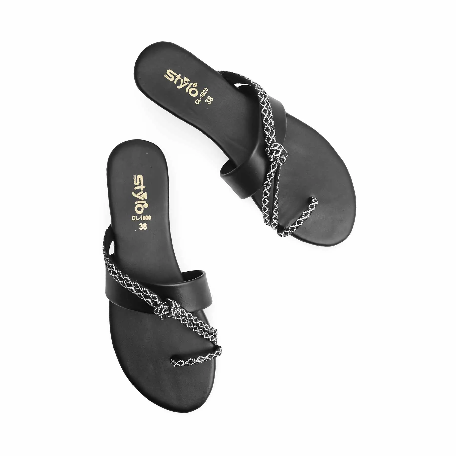 Best Casual Shoes For Everyday Wear Black Casual Chappal CL1920