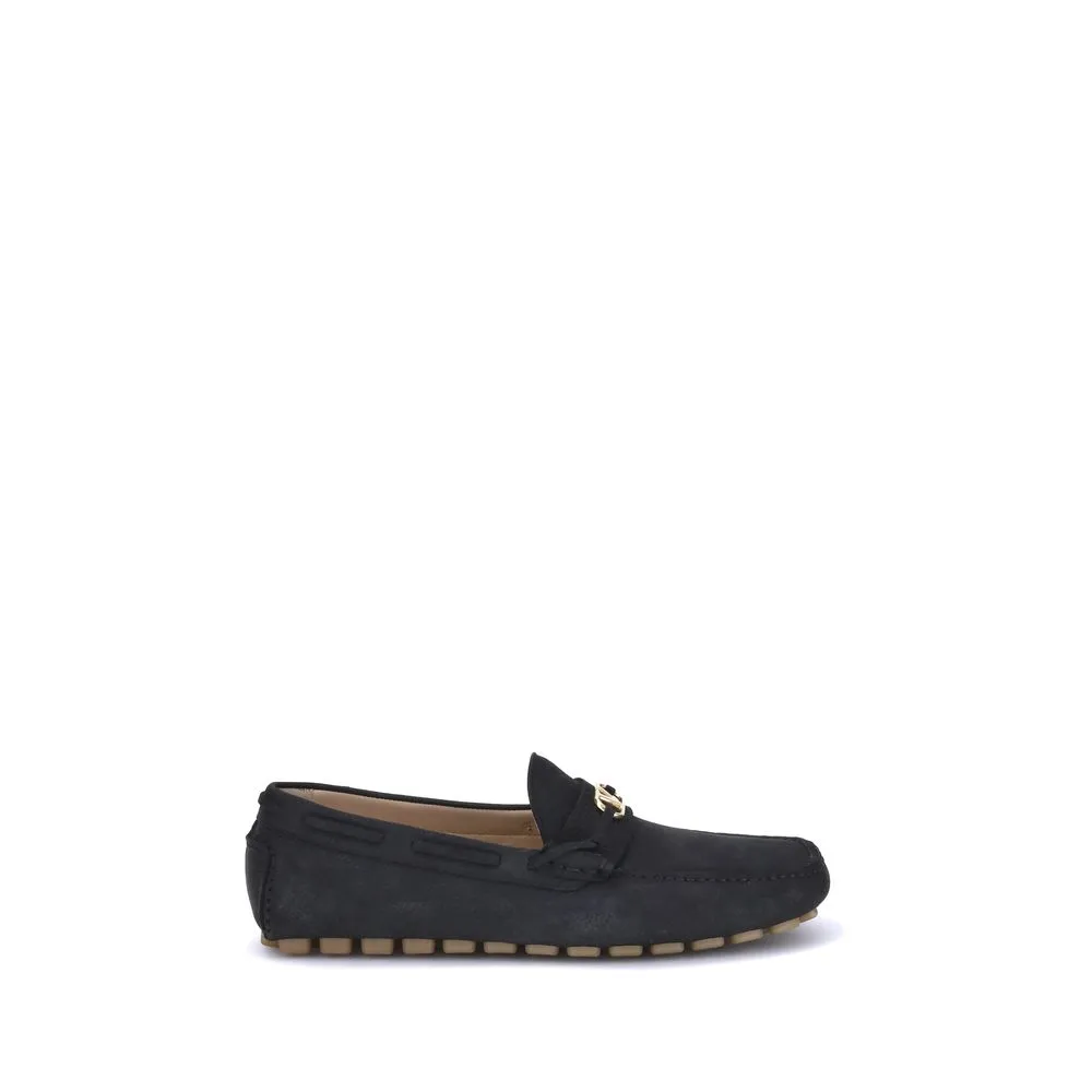 Valentino Garavani Black Rubber Slip-On Loafers Betsey Johnson Darian Loafers
