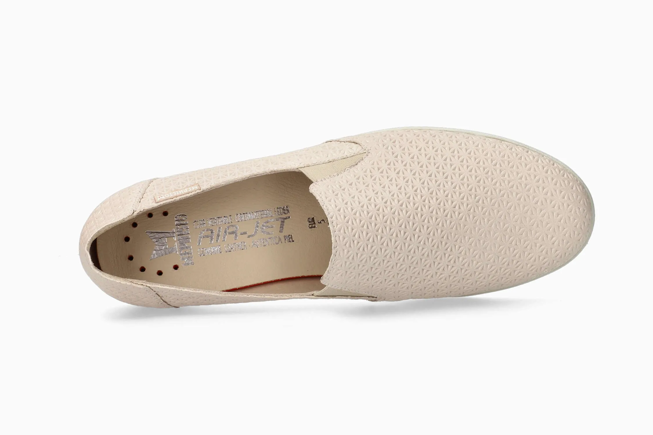 Work Shoes For Flat Wide Feet Korie - Nude