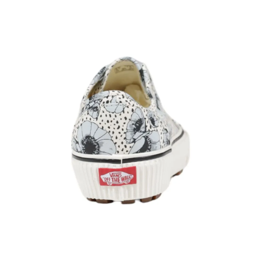 Casual Guys Shoes Vans Blue Textile Low Top Sneakers