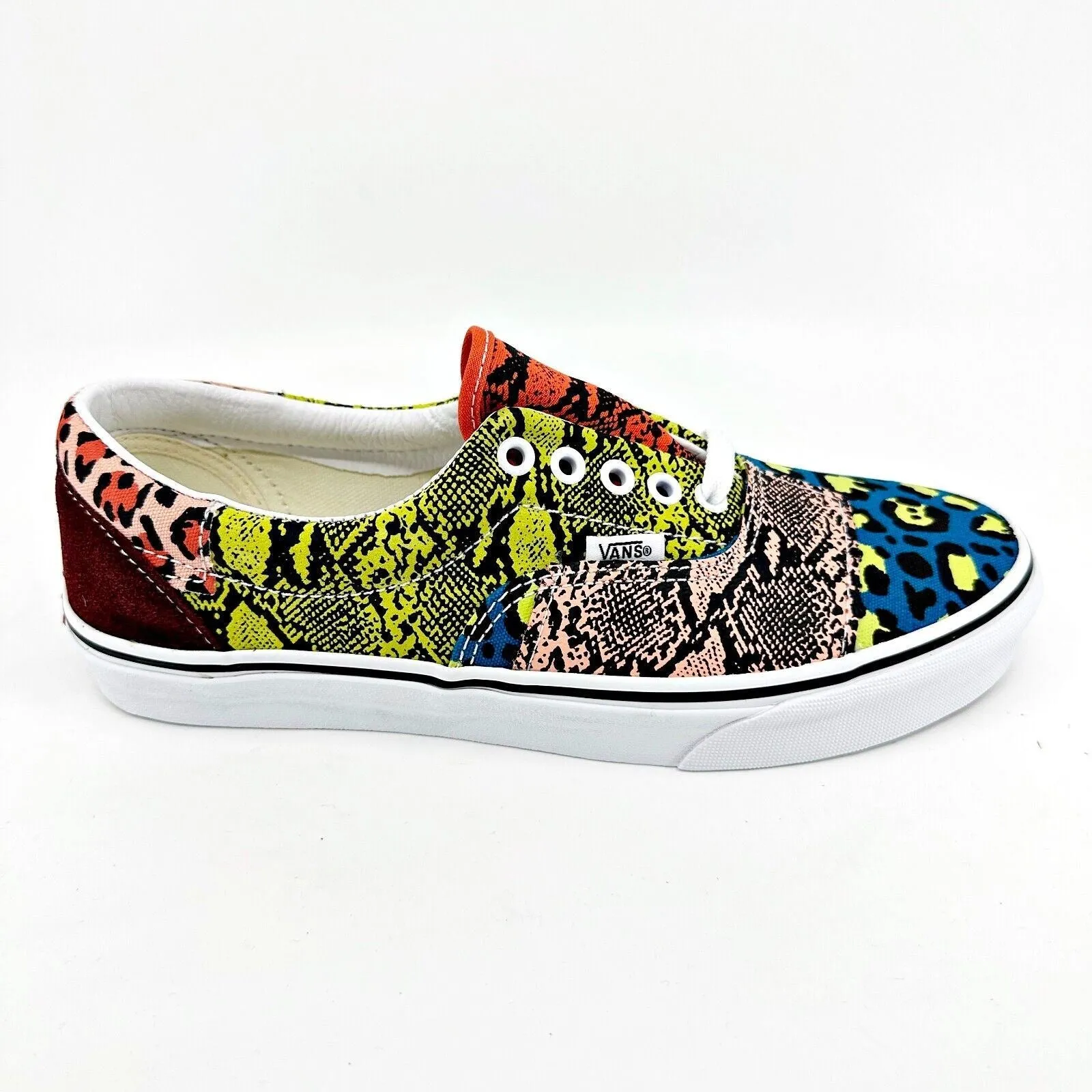 Vans Era Patchwork Leopard Snake Multicolor Womens Casual Shoes Casual Shoes Online Purchase