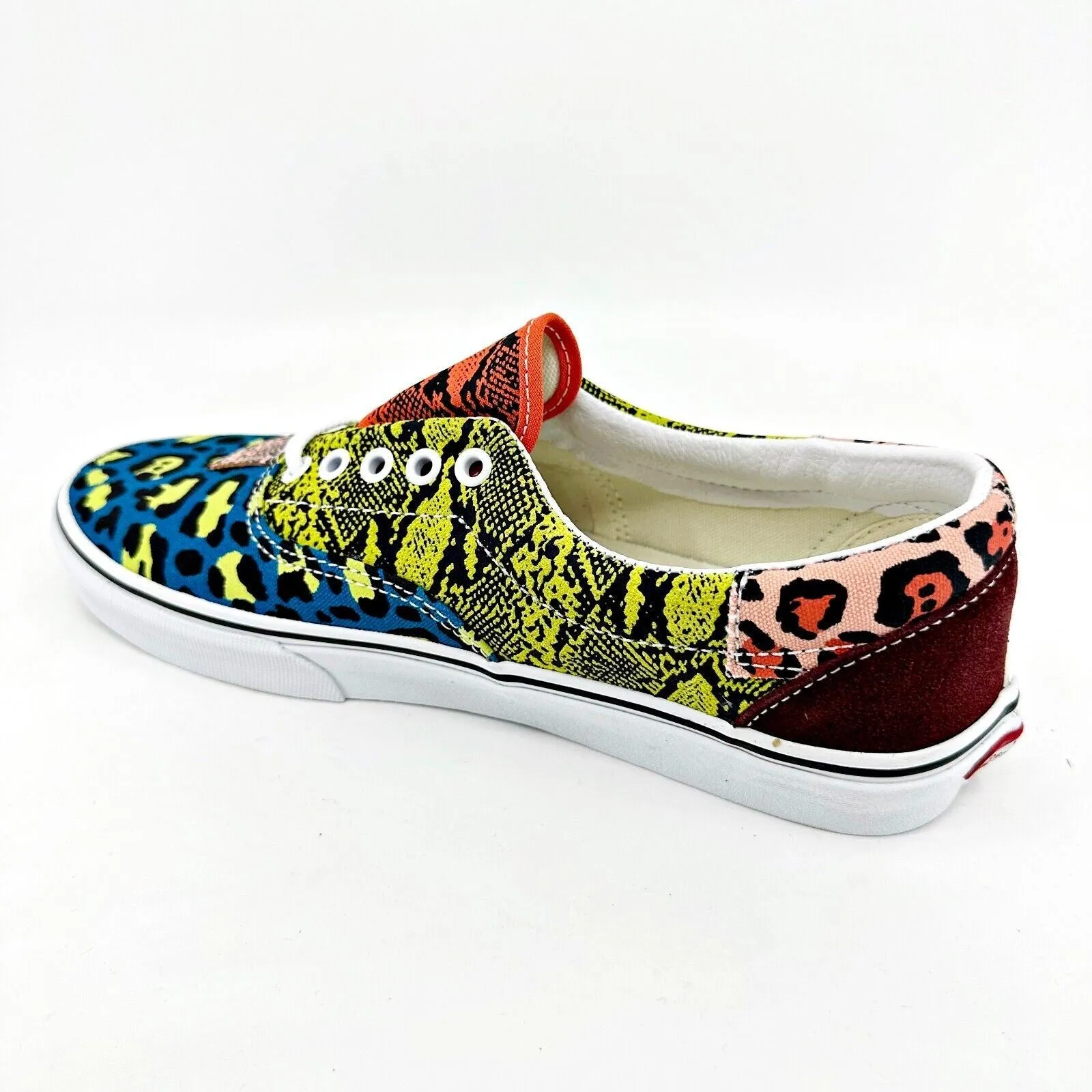 Durable Casual Shoes Reddit Vans Era Patchwork Leopard Snake Multicolor Womens Casual Shoes