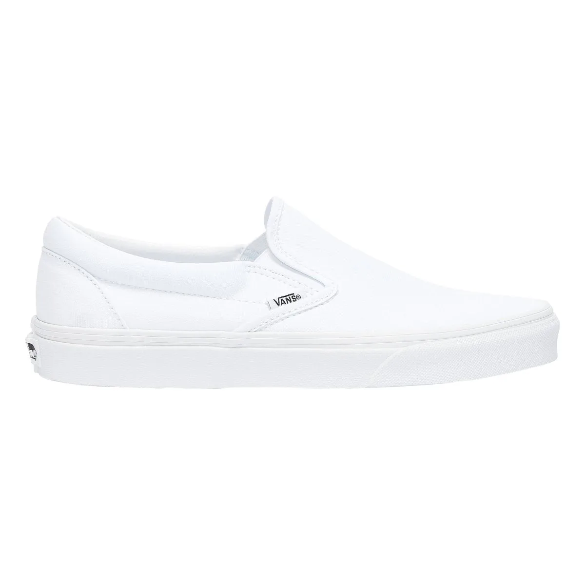 Vans Unisex Classic Slip On True White Slip Resistant Shoes Flats