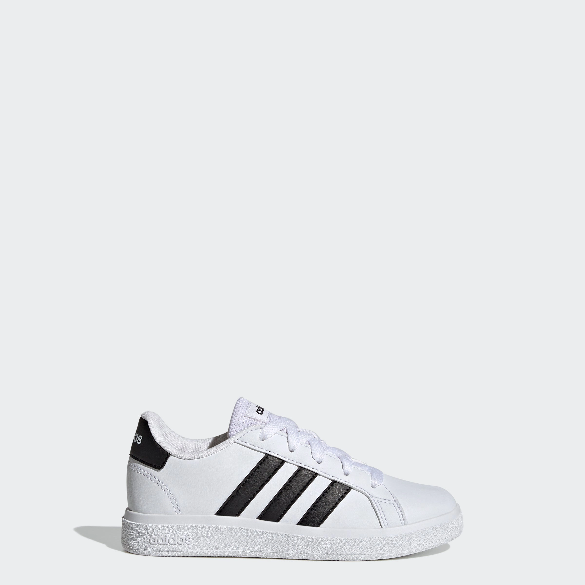 Kids' adidas Grand Court Lifestyle Tennis Lace-Up Shoes