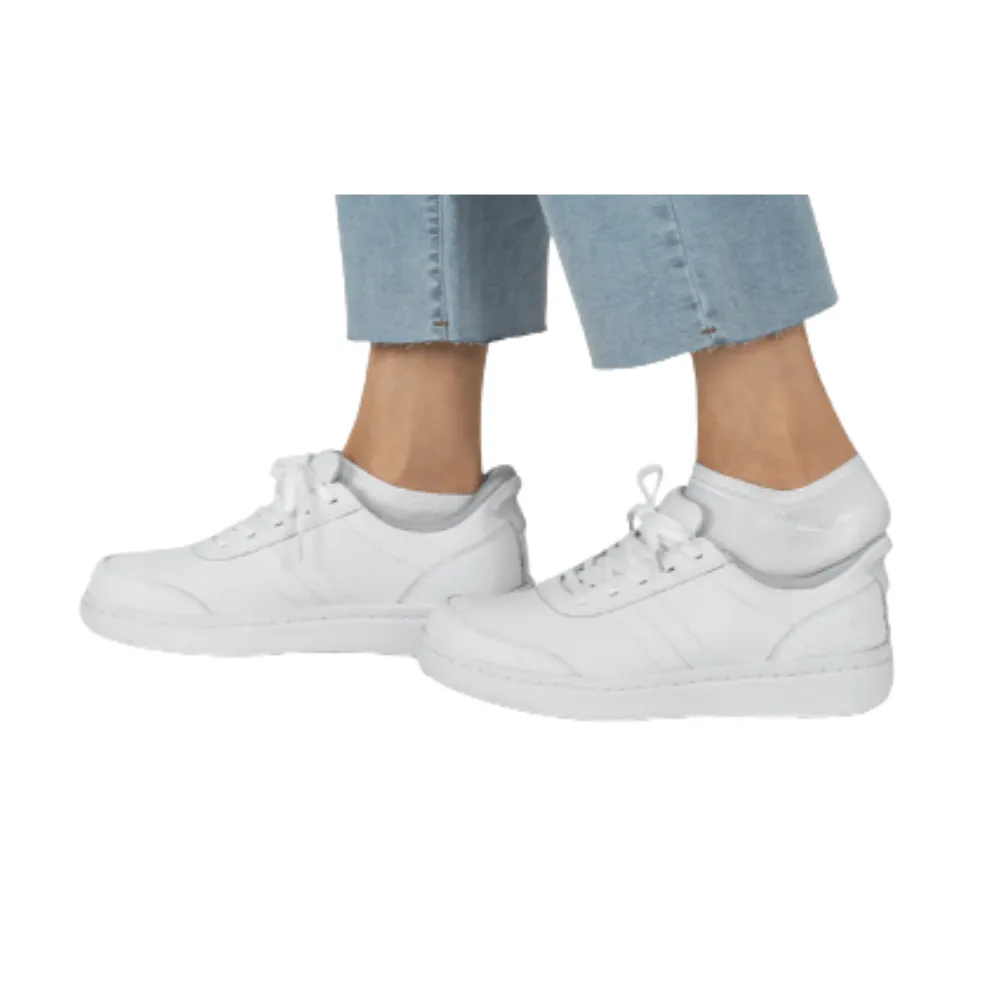 High Top Jordan Sneakers Orthofeet Wander - Women Hand's Free Athletic Sneakers White - 81104M