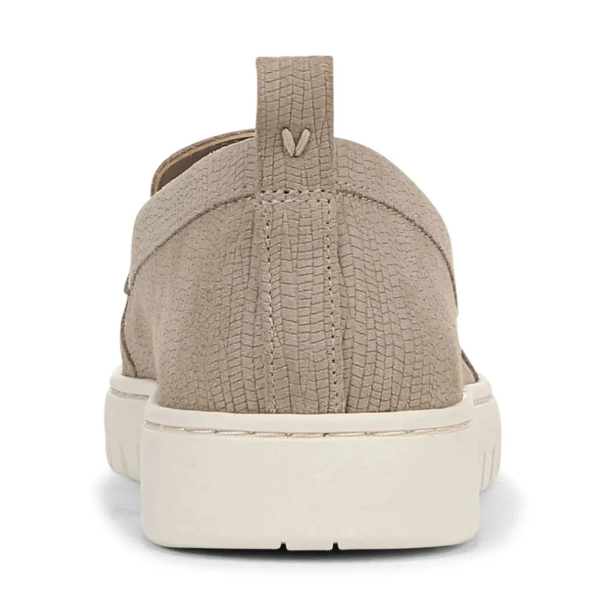 Vionic Women's Uptown Loafer Cobblestone Suede Shoes Thelma Loafers