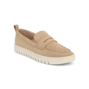 Hush Puppie Loafers Vionic Women's Uptown Loafer Sand Suede Shoes