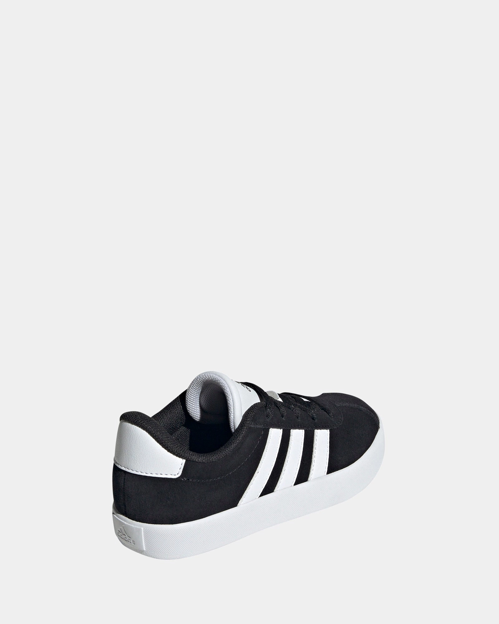 VL Court 3.0 Grade School Black/White Mushroom Sneakers