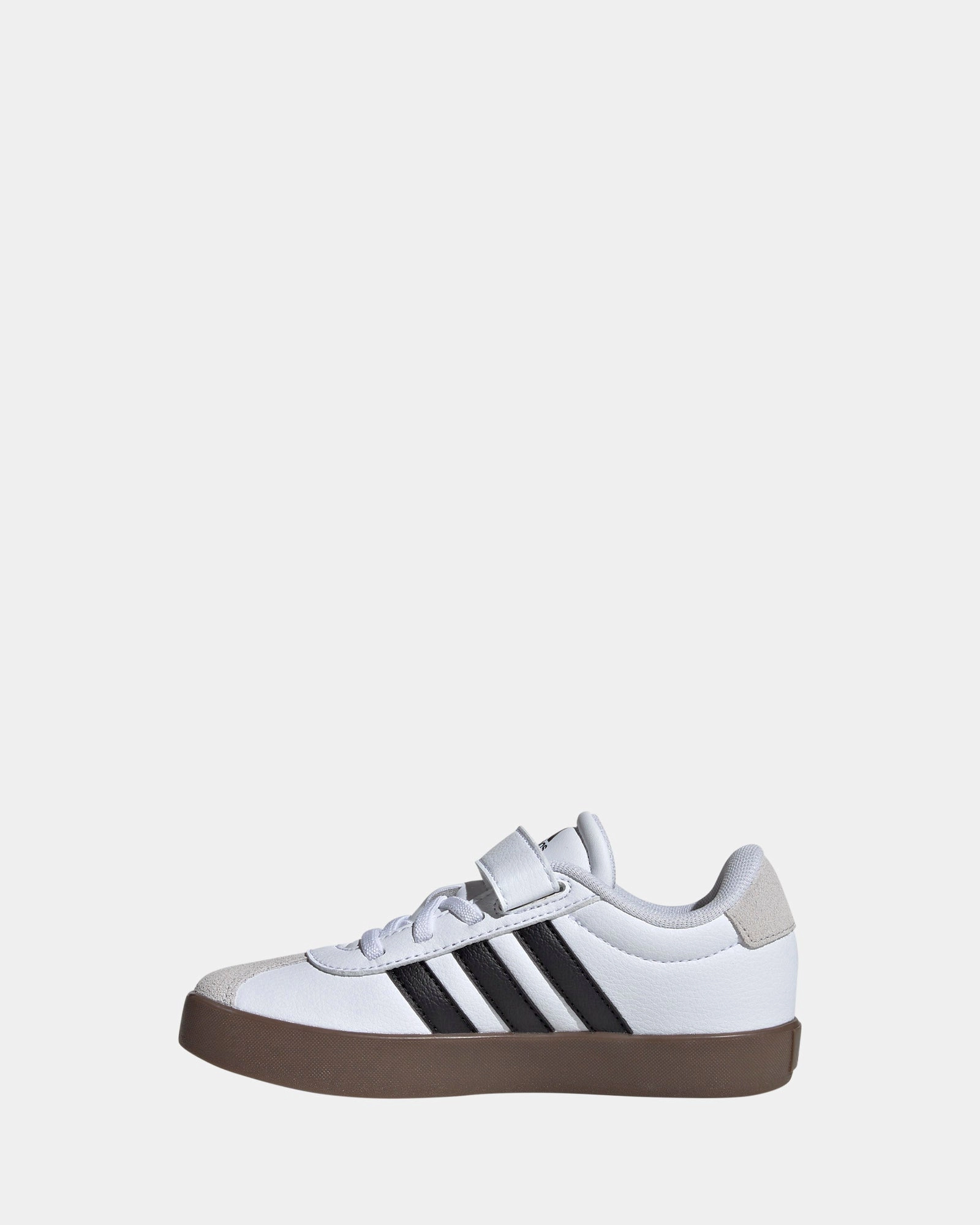 Wedding Bride Sneakers VL Court 3.0 Self-Fastening Pre-School White/Black/Grey