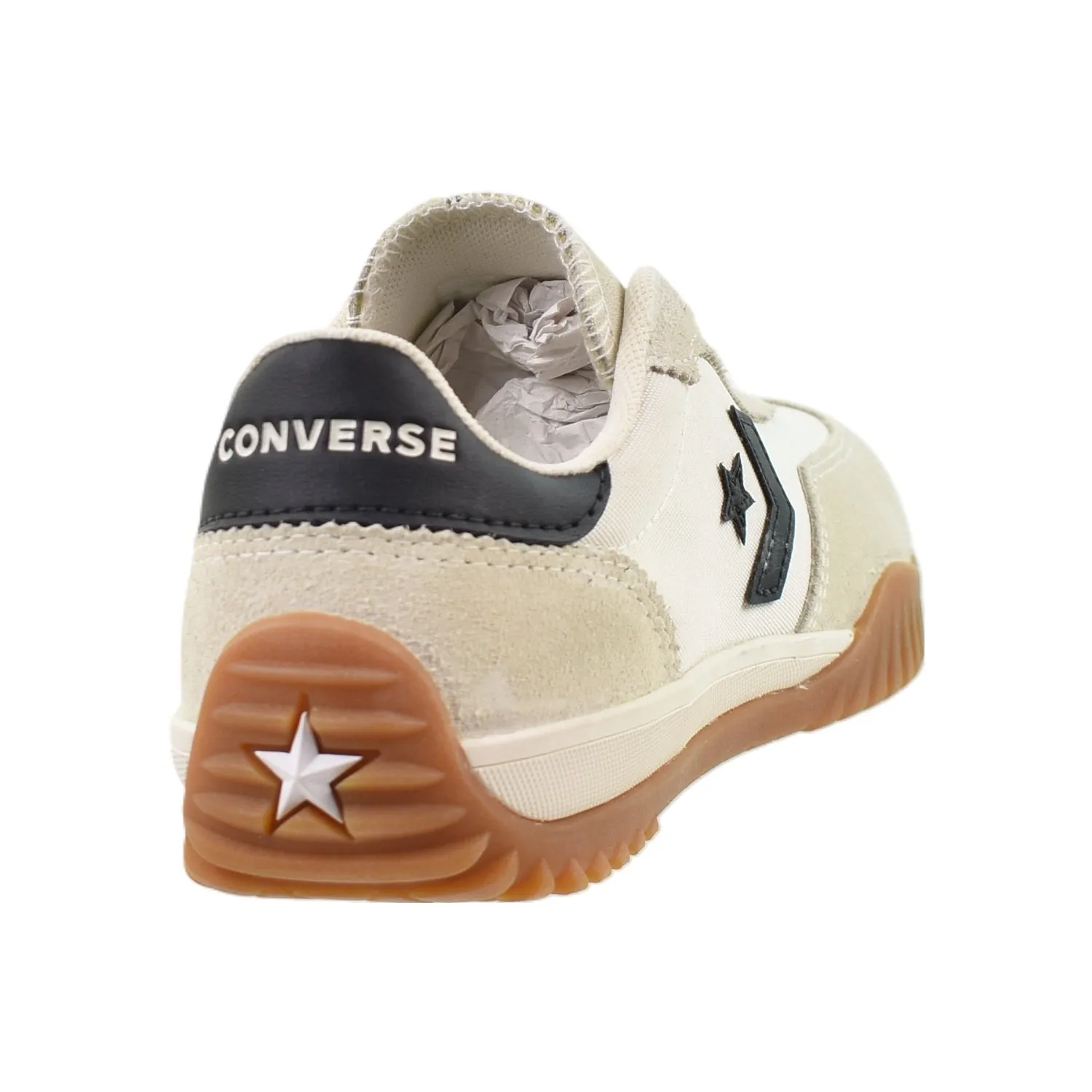 High Top Business Casual Shoes Converse Run Star Trainer OX Men's Shoes Egret/Black/Honey a08262c