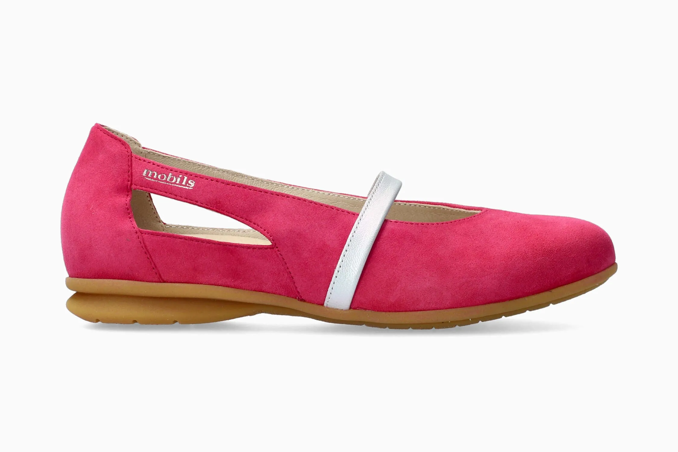 Samya - Fuchsia Flat 1/6 Scale In Fashion Doll Shoes