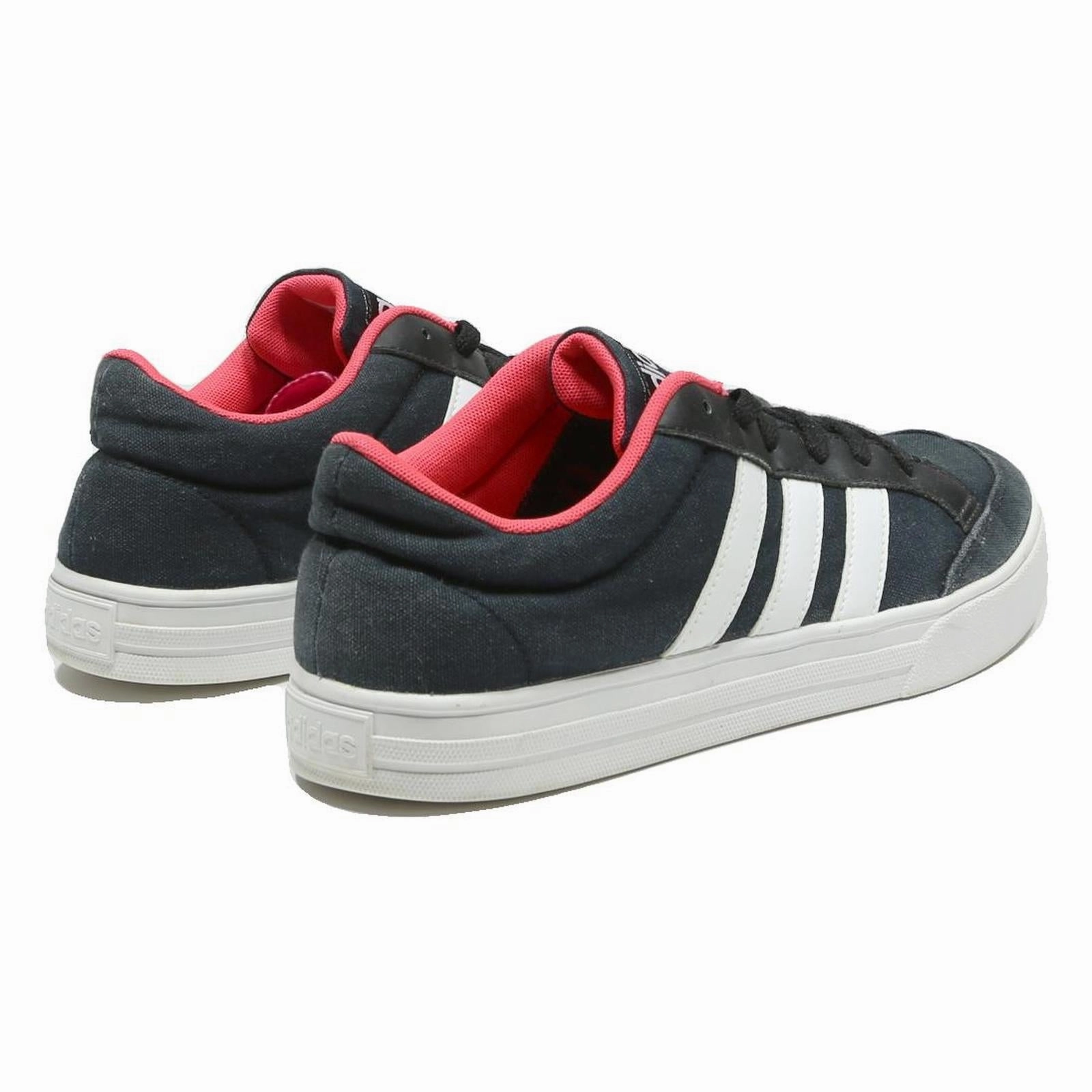 Adidas Cloudfoam Pure Lifestyle Running Shoes ADIDAS Womens Courtstyle Vulc Low Top Trainers Black White Synthetic UK 8 Casual