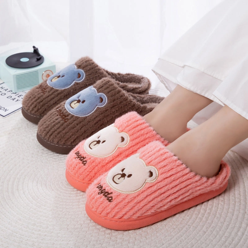 Bear Slippers Women Warm Winter Shoes Fuzzy Home Slippers Slippers Nightmare Before Christmas