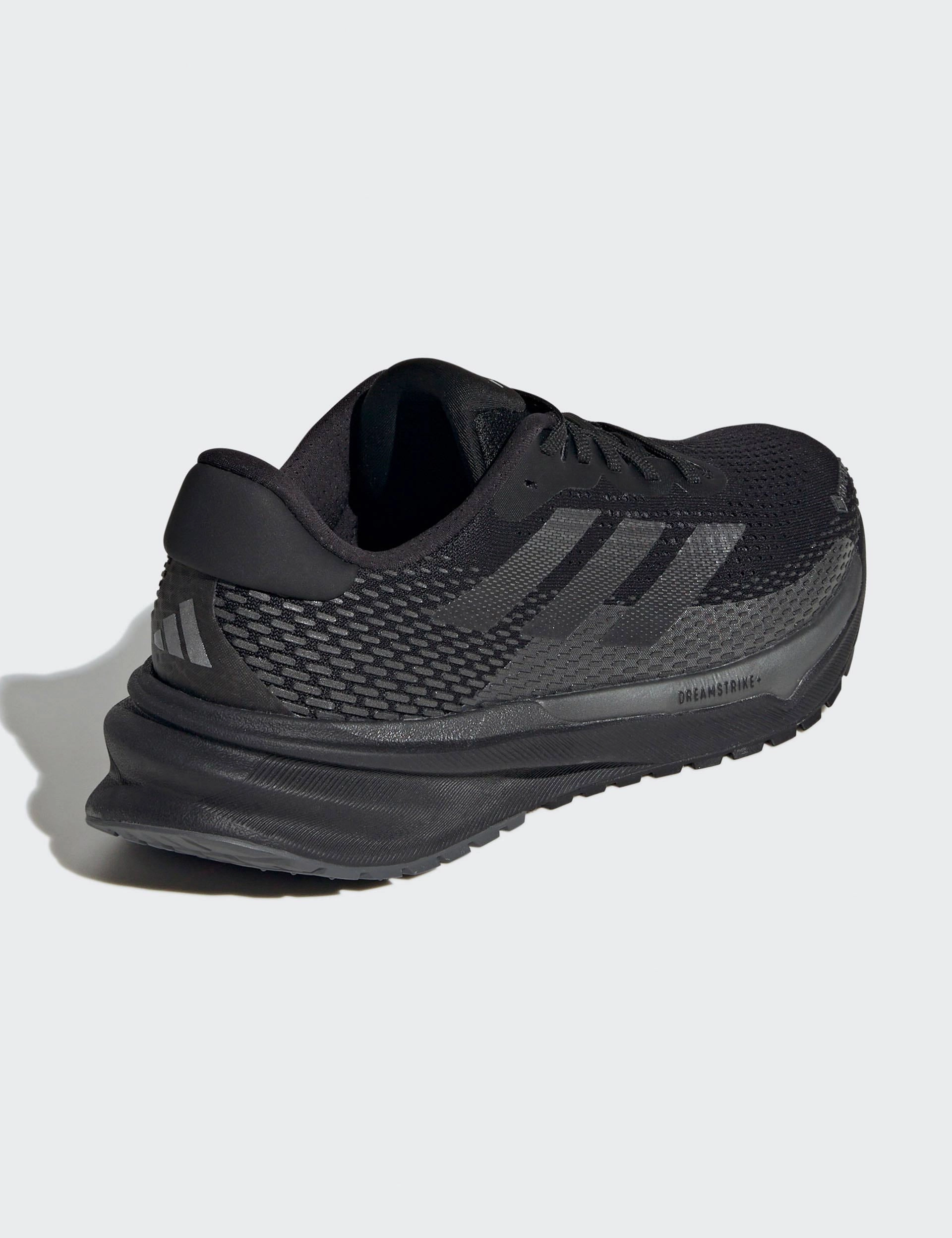 Adidas Lightweight Walking Shoes Supernova GORE-TEX Shoes - Core Black/Iron Metallic