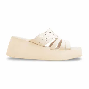 White Formal Slipper For Women PU0606 Outlet Slippers