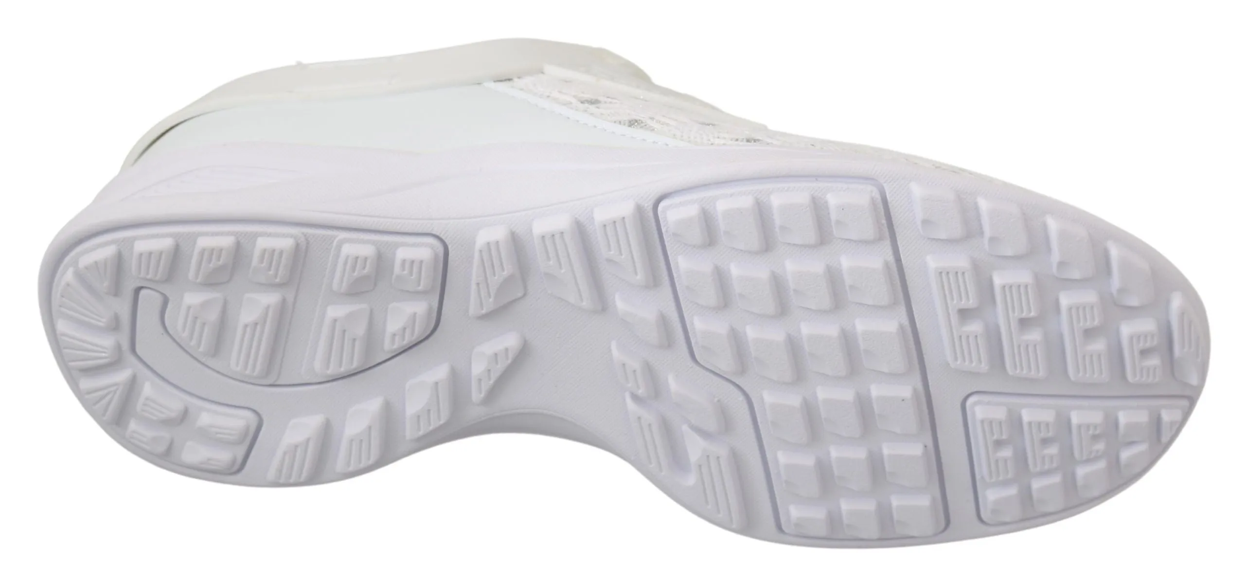 6pm Casual Shoes White Polyester Casual Sneakers Shoes