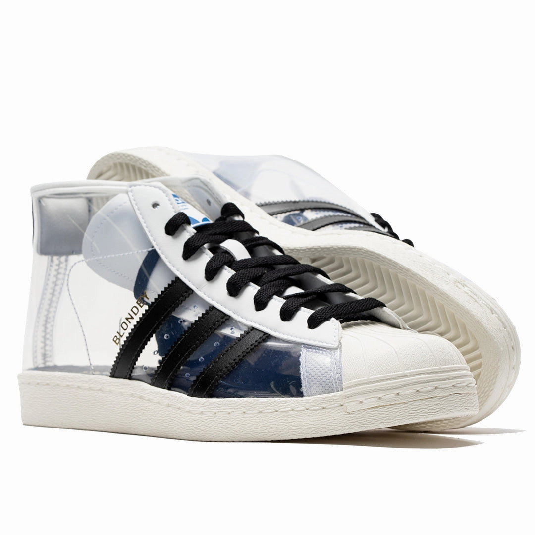 Adidas Ankle High Shoes Adidas - Blondey Pro Model - Clear/White/Black