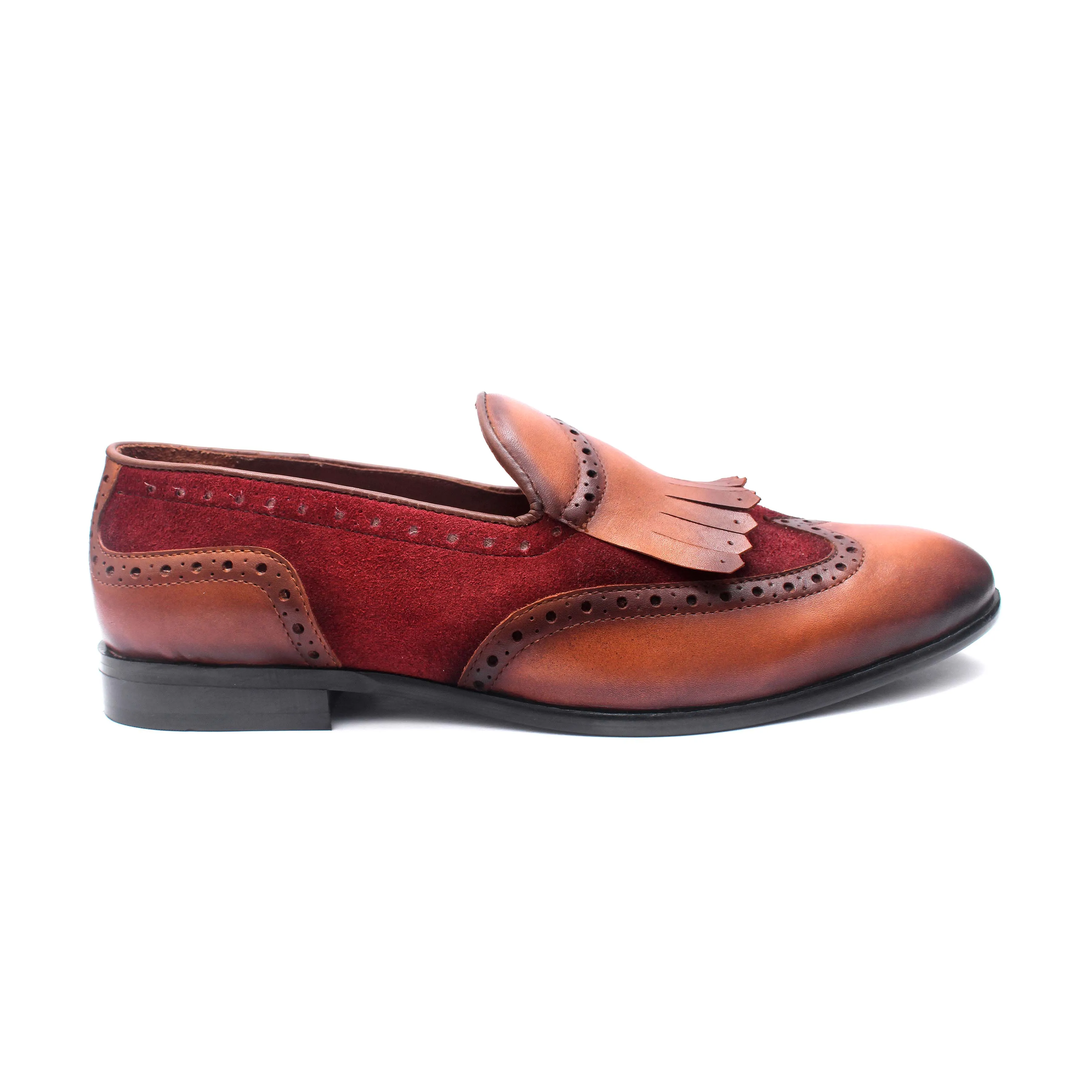 Wingcap Loafers Miu Miu Bleached Leather Loafers