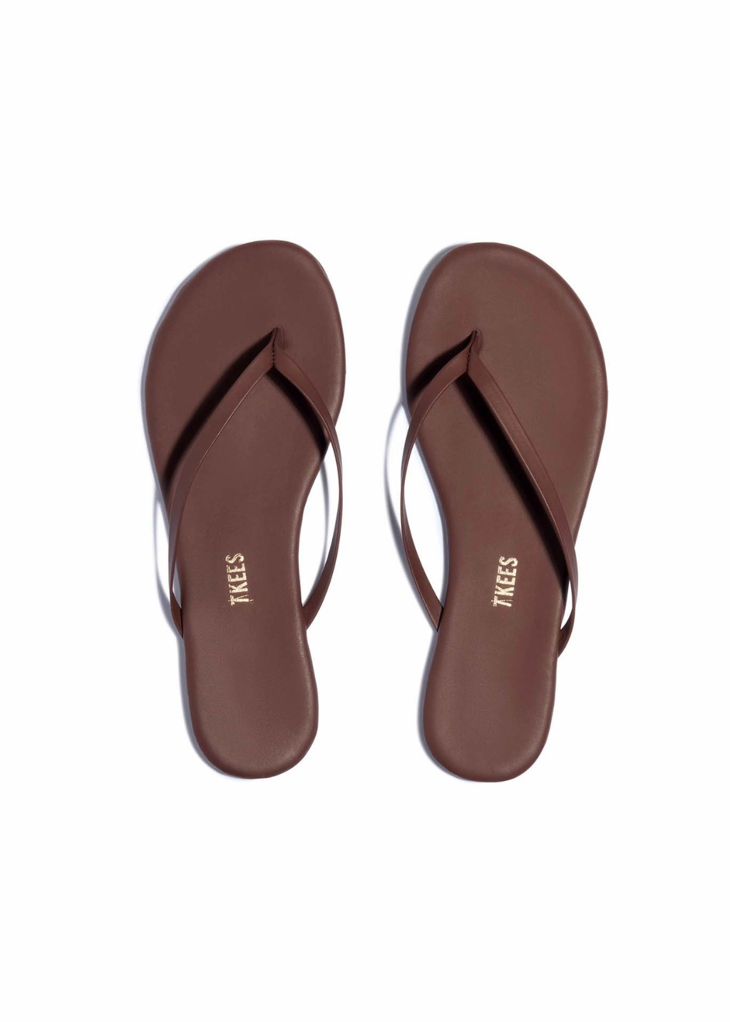 TKEES Flip Flop Foundations in Cappuccino Wonder Woman Flip Flops