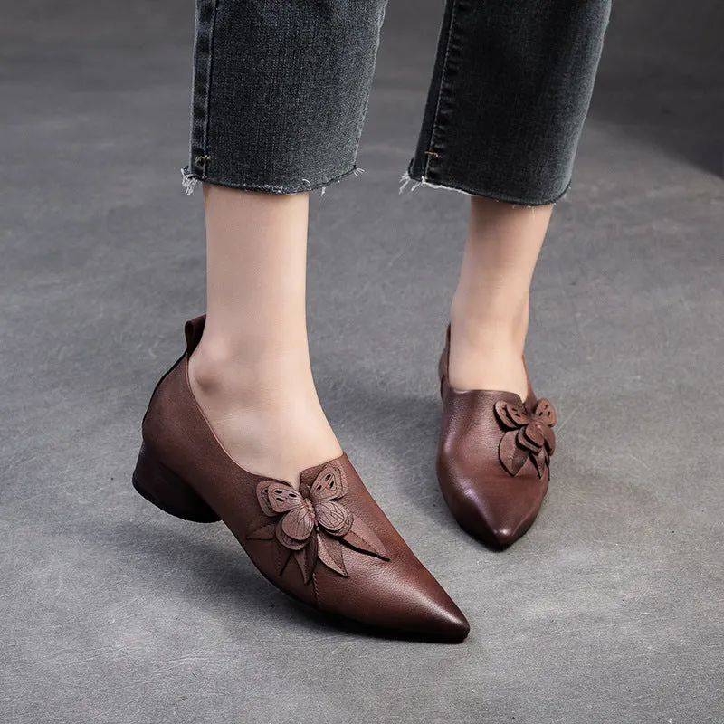 Originals Nmd R1 Print Casual Shoes Women Retro Soft Leather Low Block Pumps