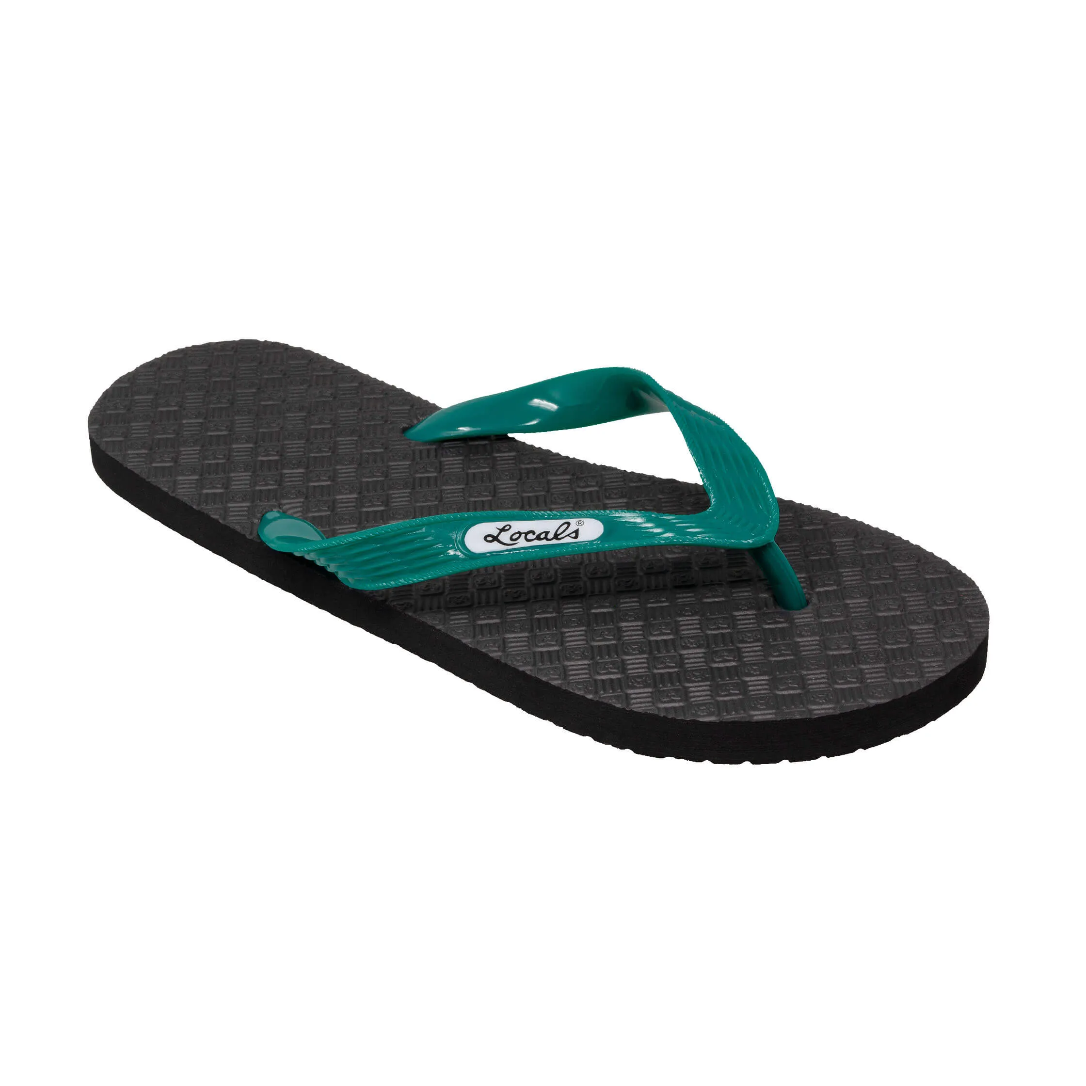 Flip Flops Comparable To Women's Solid Green Strap Slippah