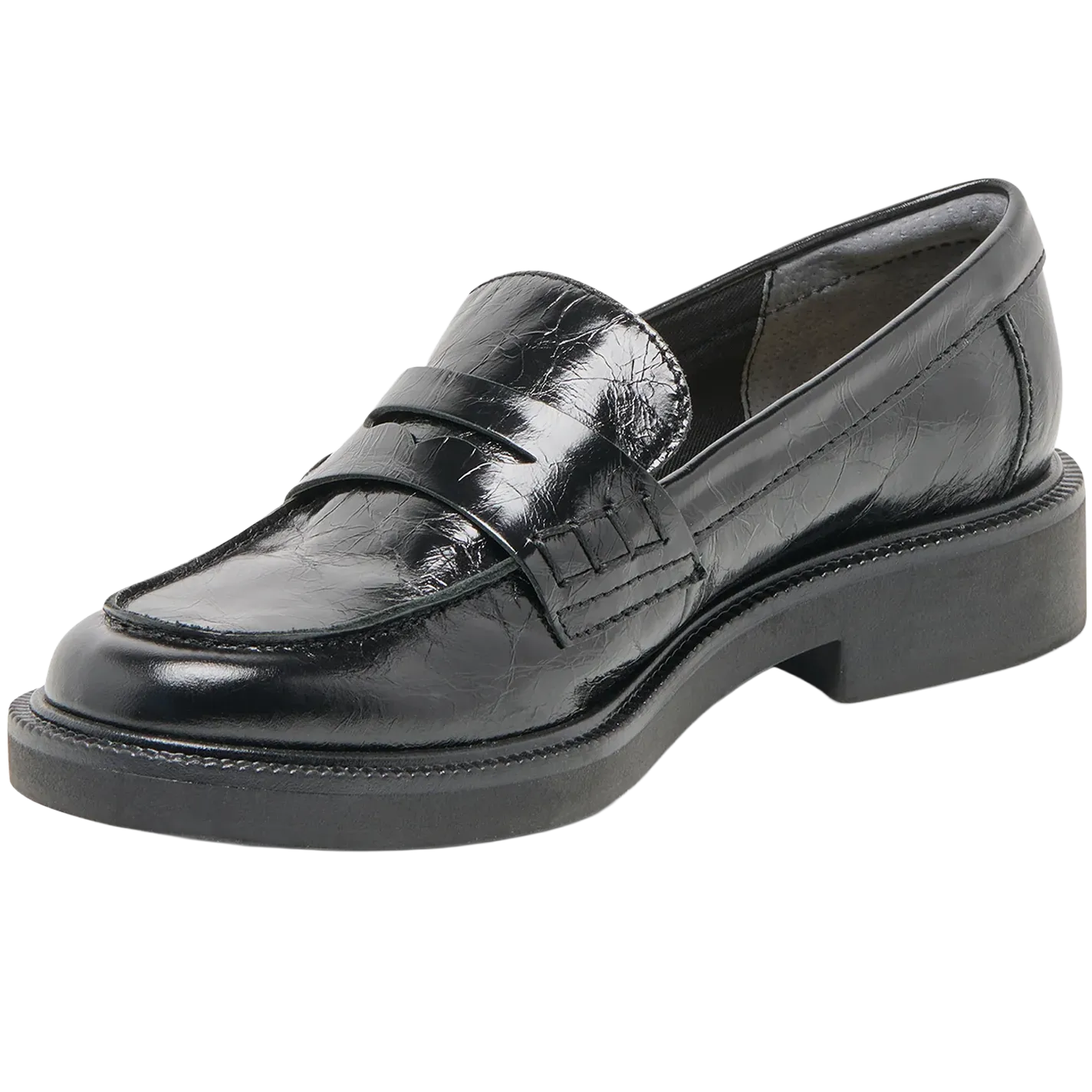 Women's Tiggy Gold Penny Loafers