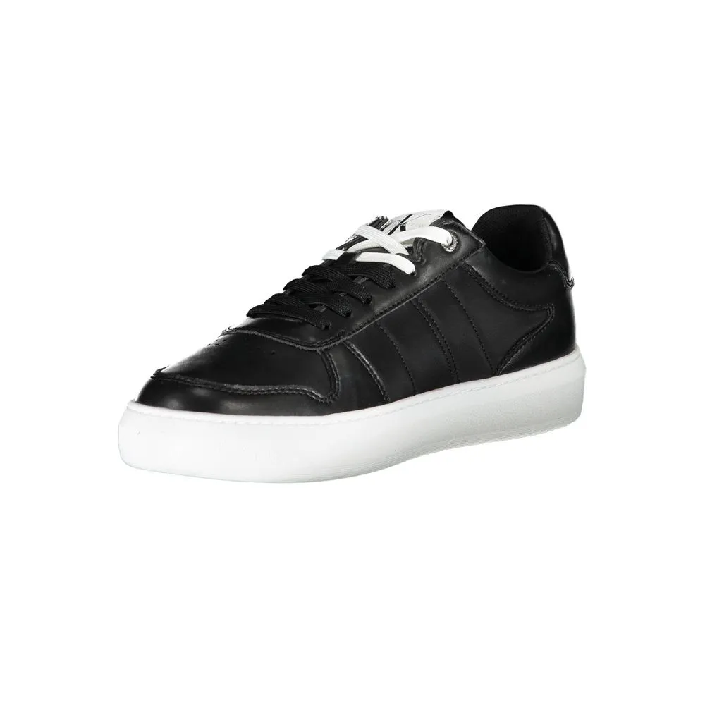 Calvin Klein Black Polyester Men Sneaker Olukai Casual Shoes