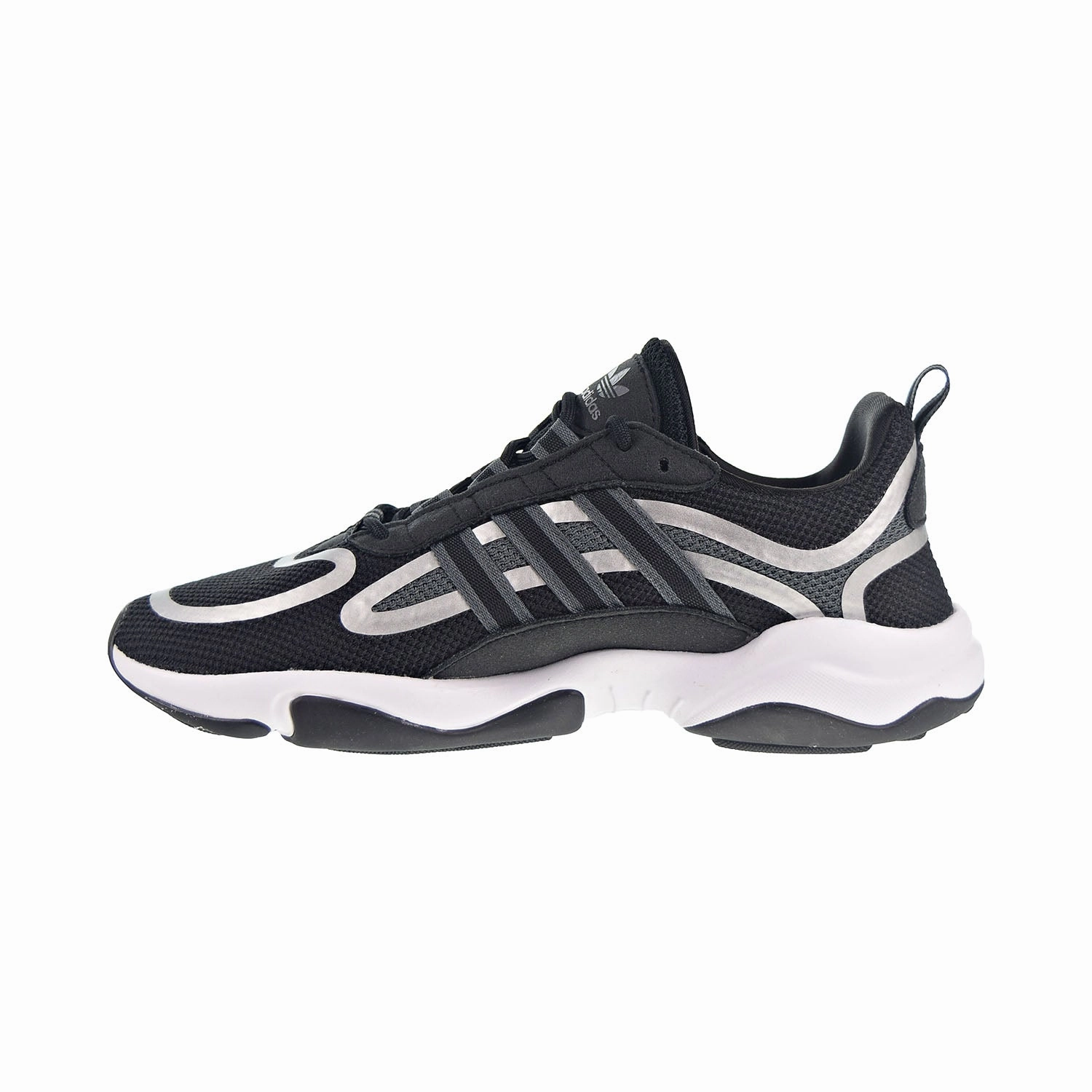 Adidas Haiwee Men's Shoes Core Black-Grey Six-Cloud White Print Adidas Shoes