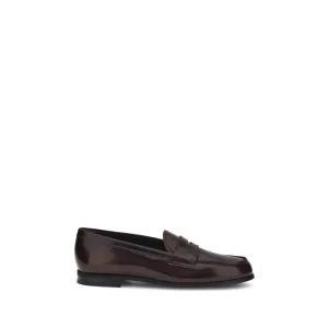 Weave Loafers Church's Brown Calf Leather Bos Taurus Slip-On Loafers