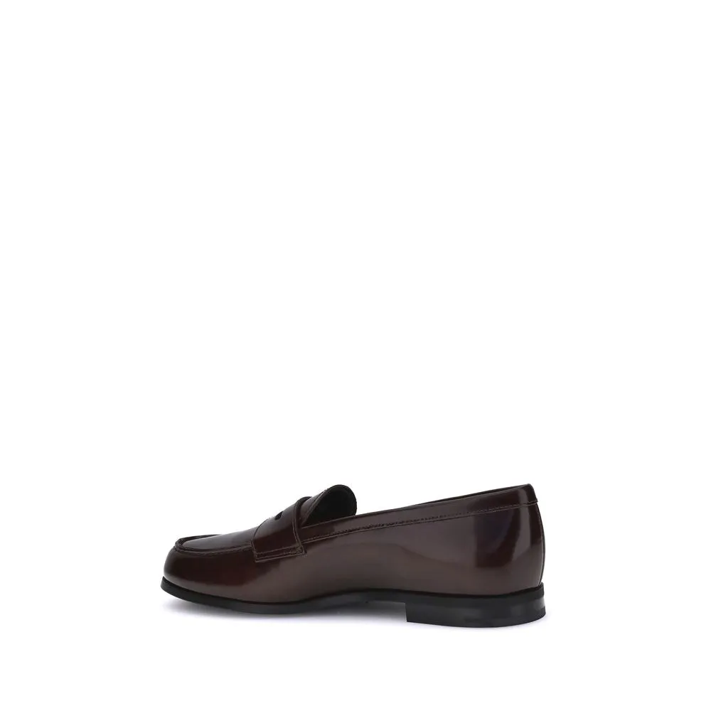 Newbalance Loafers Church's Brown Calf Leather Bos Taurus Slip-On Loafers