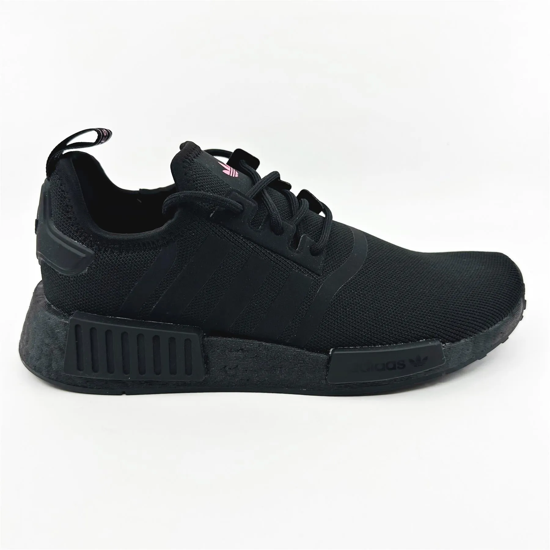 adidas NMD R1 Primeblue Black Solar Pink Women Athletic Sneaker GX8312 Mach 6 Running Shoes