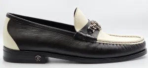 Soft Loafers 9105 Roberto Cavalli Loafers / Black - White