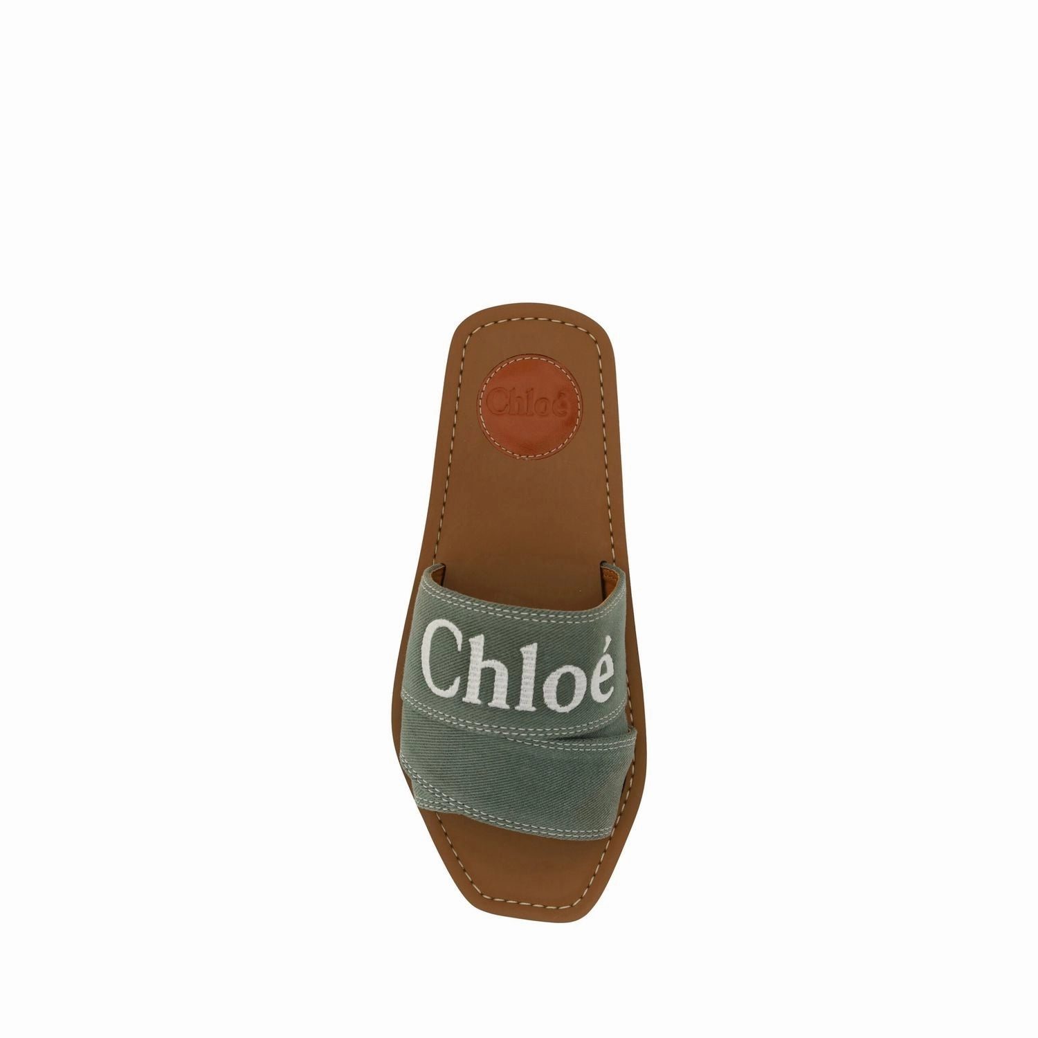 Best Indoor Shoes Flat Feet Chlo Elegant Forest Green Cotton Slides